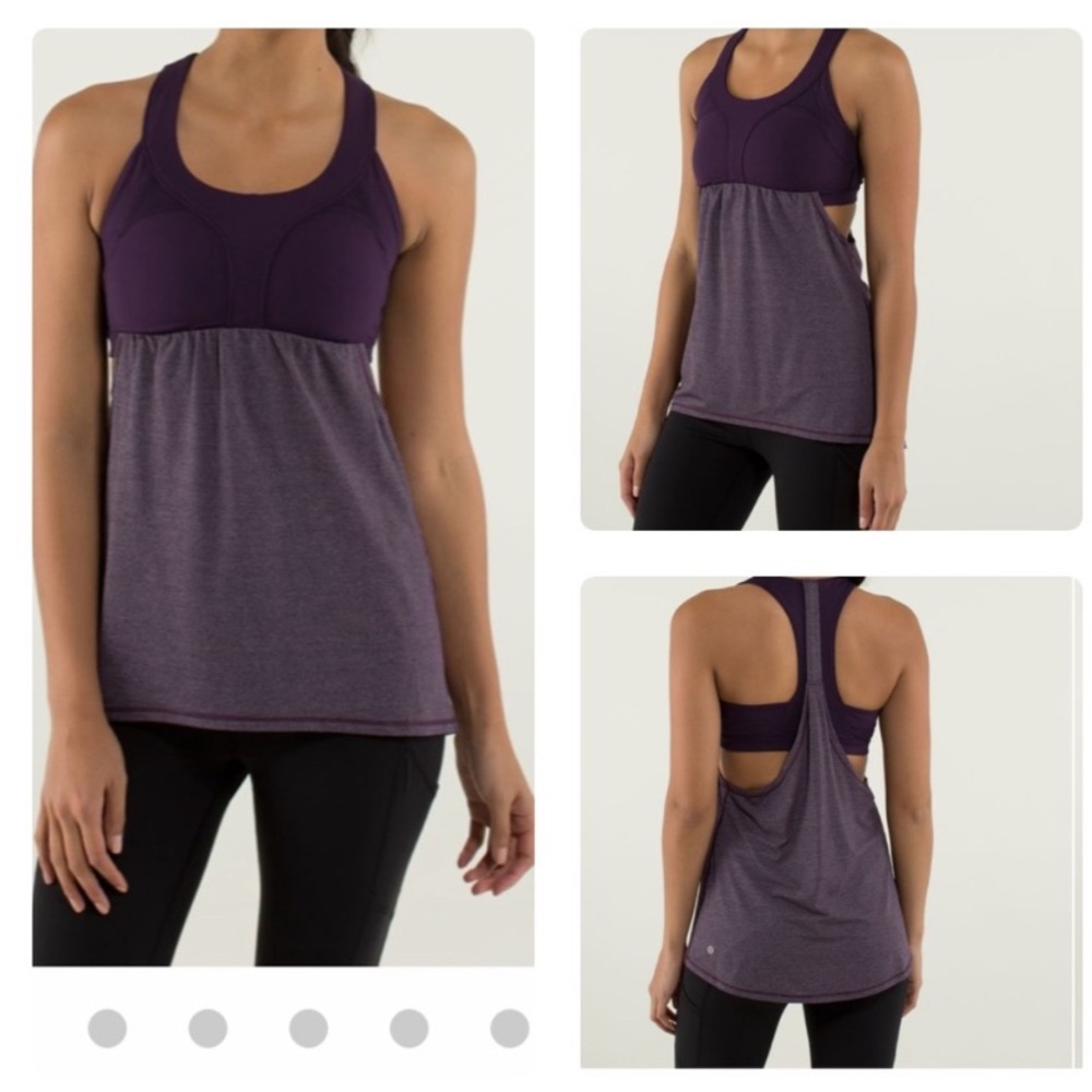 Lululemon: 2-in-Run tank ✨SZ:4